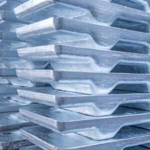 Alloy zinc ingot