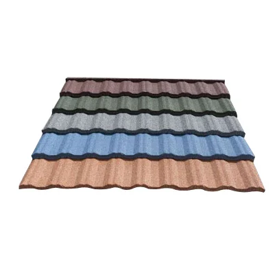 Colored Stone Metal Tile